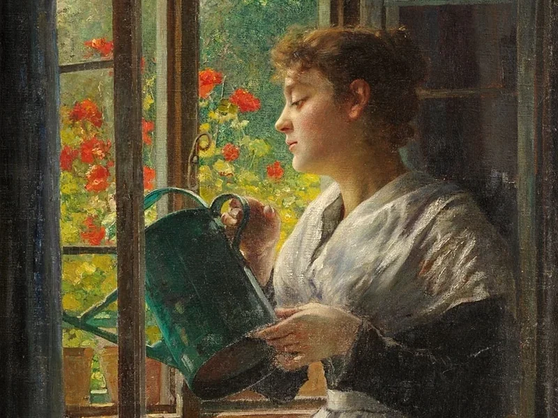 1859- Walter Firle - La mattina presto